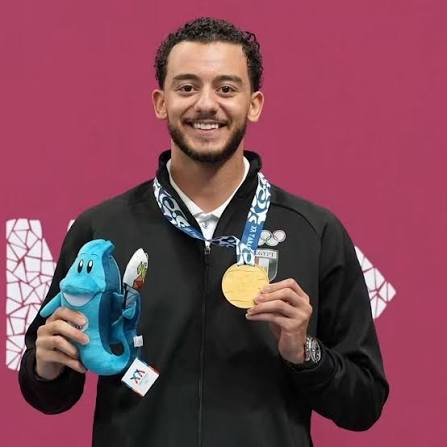 تتويج محمد السيد بالميدالية الذهبية لدورة ألعاب البحر ...