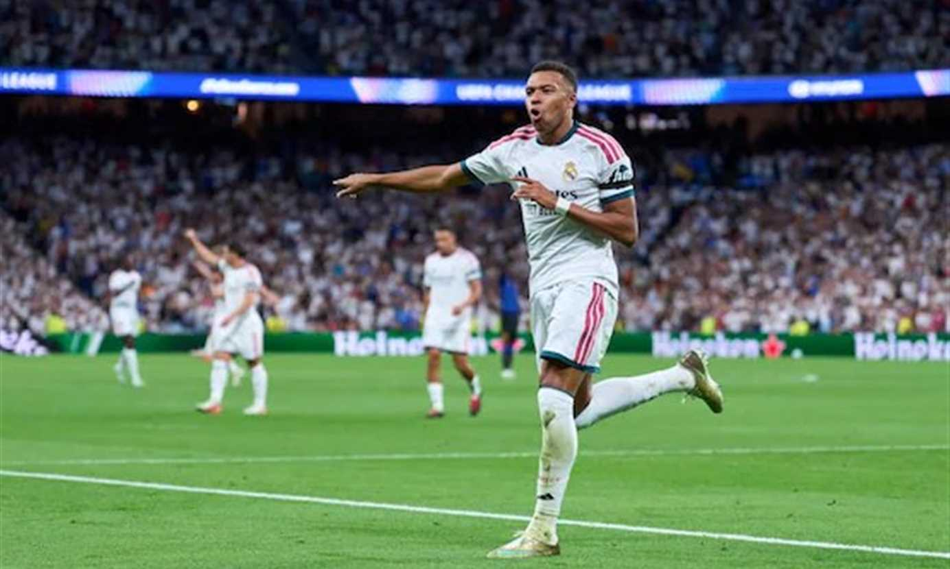 كيليان مبابي - ريال مدريد أمام إنتر