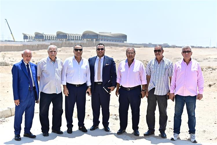 تسلم ارض نادي الزمالك